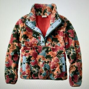 L.L. Bean Sherpa Fleece Pullover NWT 1X Plus